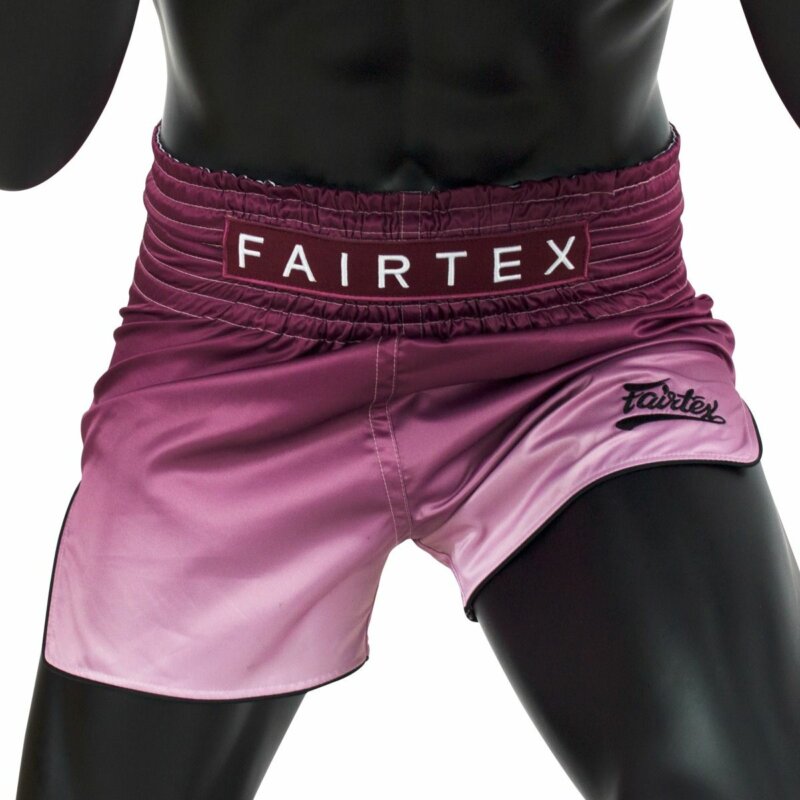 Fairtex Fade Muay Thai Shorts -Bs1904 (Maroon)-37691