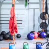 Boxing Gym With Weightlifting Equipment 1