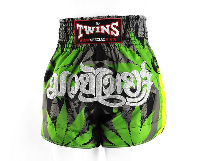 Twins "Grass" Muay Thai Shorts - TBS-GRASS-0