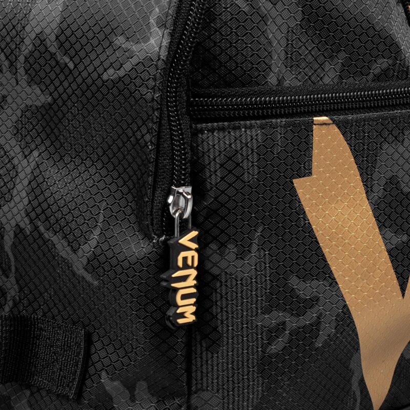 Venum Sparring Sports Bag-Dark Camo/Gold-51985