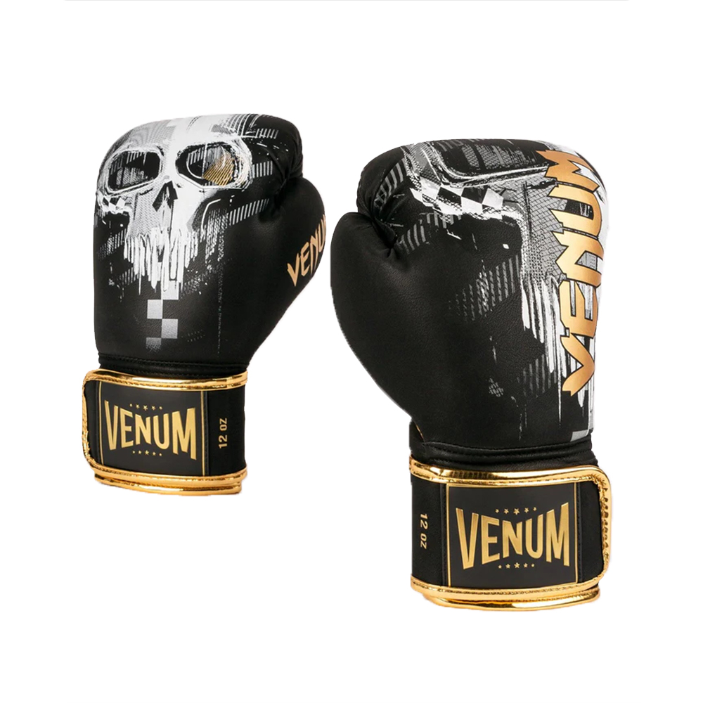 Venum Skull Boxing Gloves-0